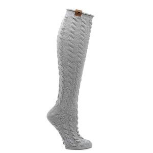 Bearpaw Chunky Cable Women’s Knee Socks